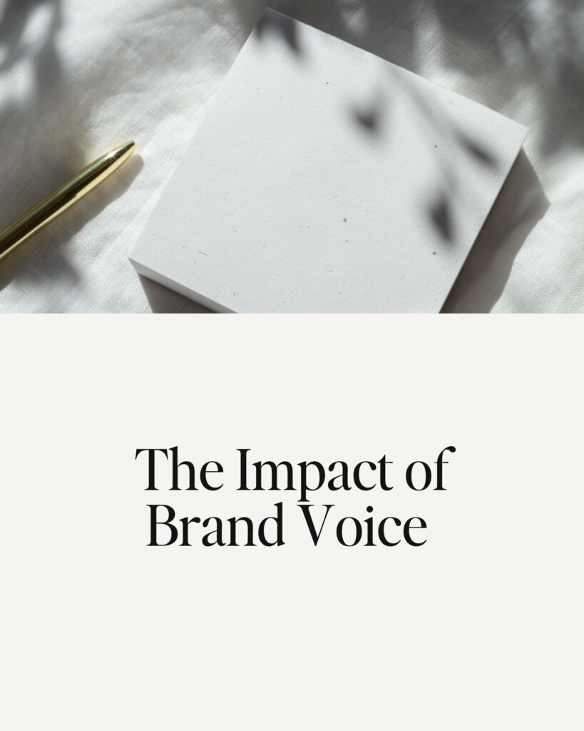 the impact of brand voice on your business