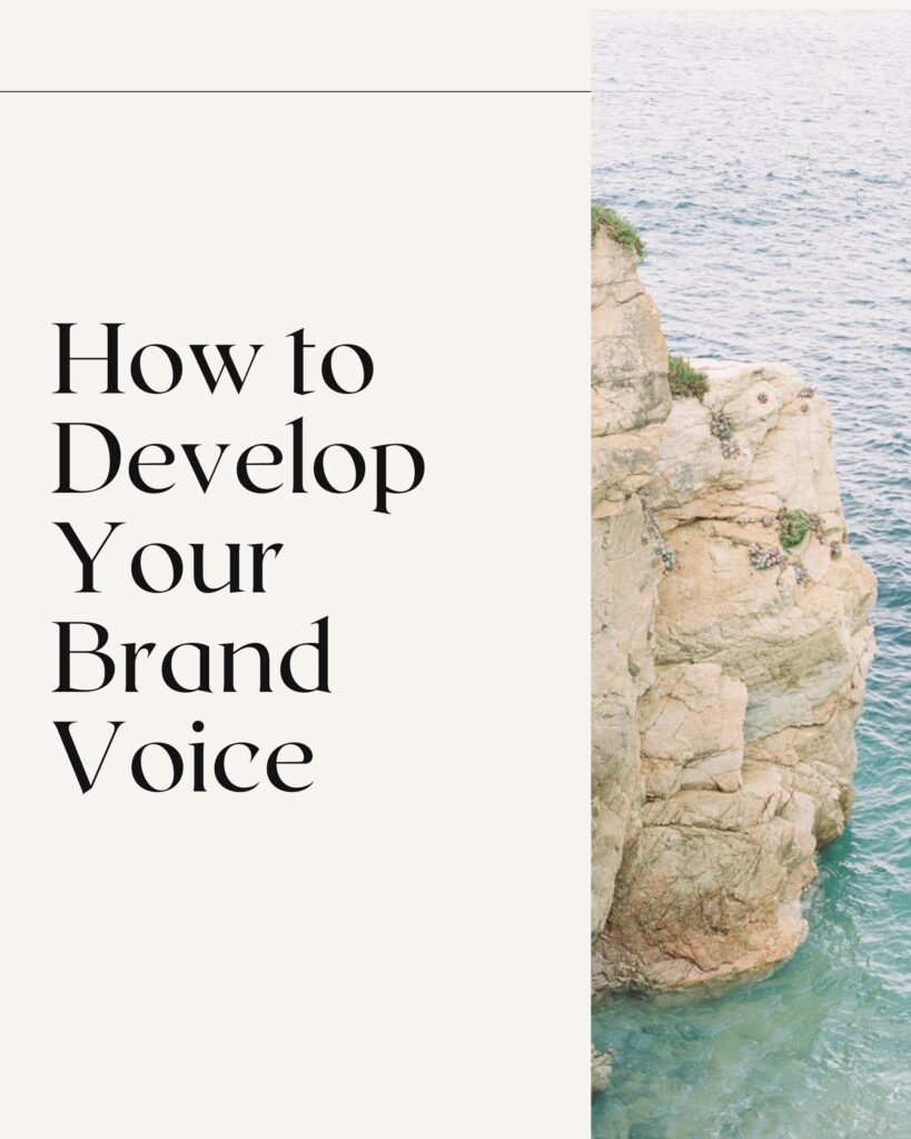 how to develop your brand voice 